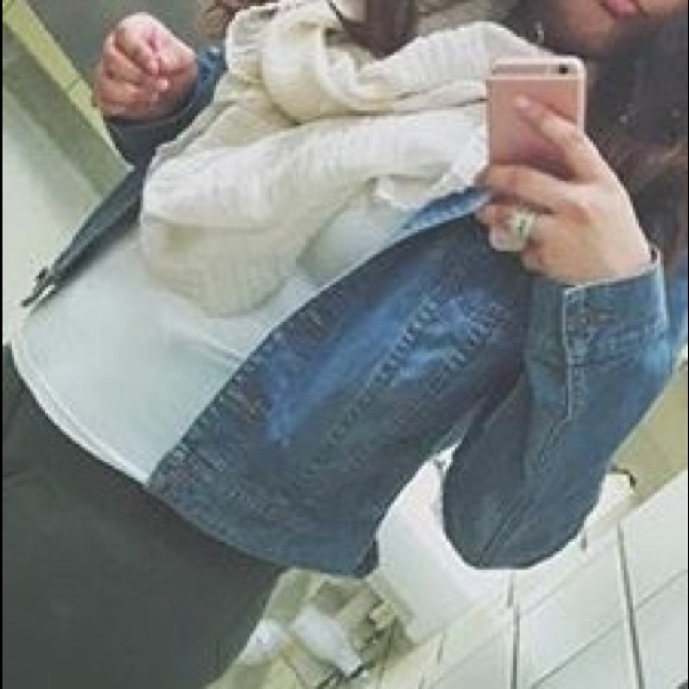 Blue denim jacket